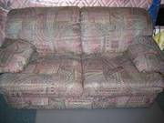 Lovely Printed cloth love seat sofa for sale $100
