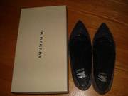 Burberry Prorsum Black Leather Studded Flats [Size 40/9M]