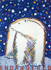 Polar Bear Endangered Species,  Original Silkscreen 