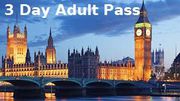 Travel:London Pre Paid Site Seeing Pass (Adult 3 Day Pass)