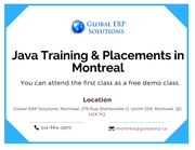 Java Training & Placements in Montreal