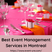 Contact Eventure For Best Event Management Services in Montreal
