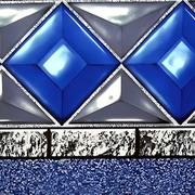 Blue Diamond Unibead Liner