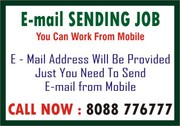 Bangalore part time Jobs | Email Sending jobs  | 3006  | Online Jobs